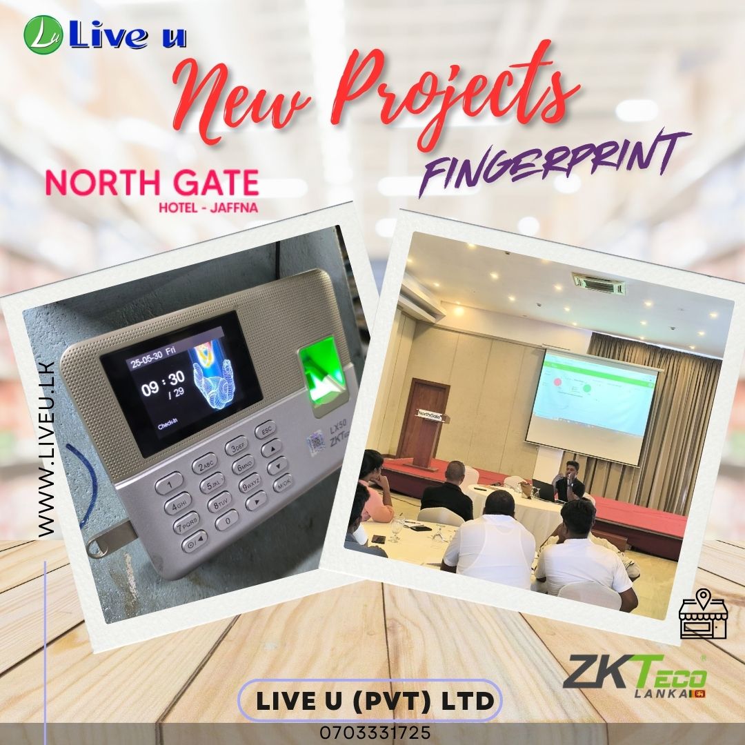 Successful Fingerprint System Installation for North Gate – Jaffna!
