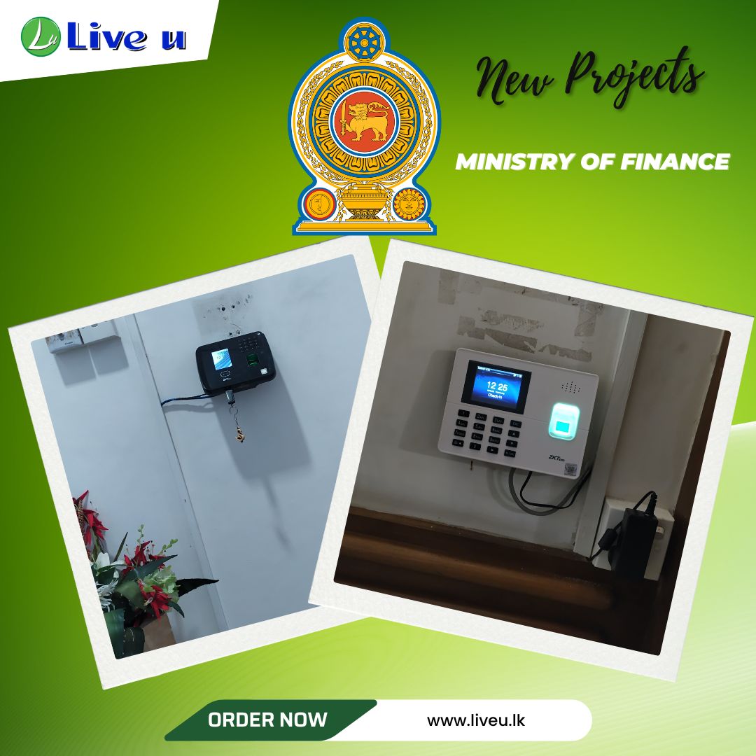 ZKTeco Fingerprint & Payroll System Successfully Installed at the Ministry of Finance – Sri Lanka